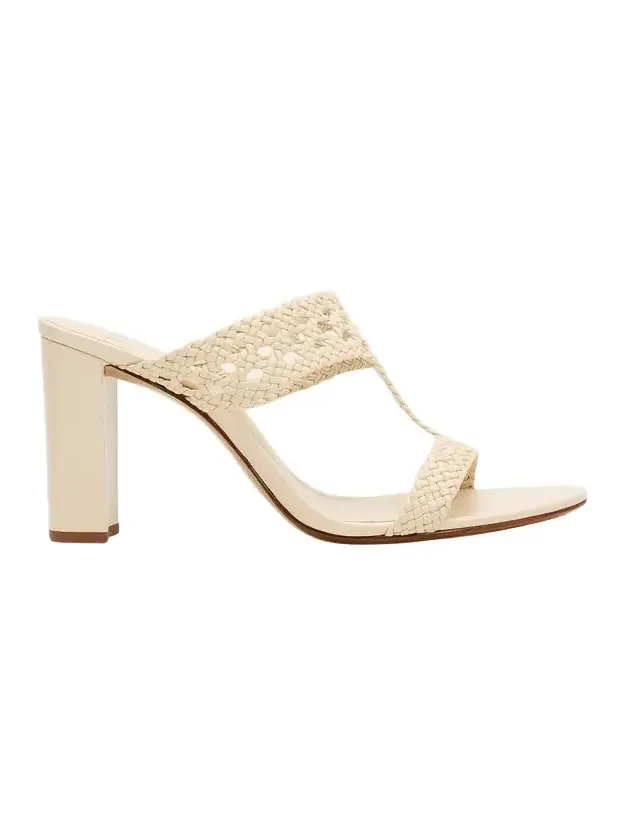 90mm Braided Leather Block-Heel Sandals 90mm Braided Leather Block-Heel Sandals