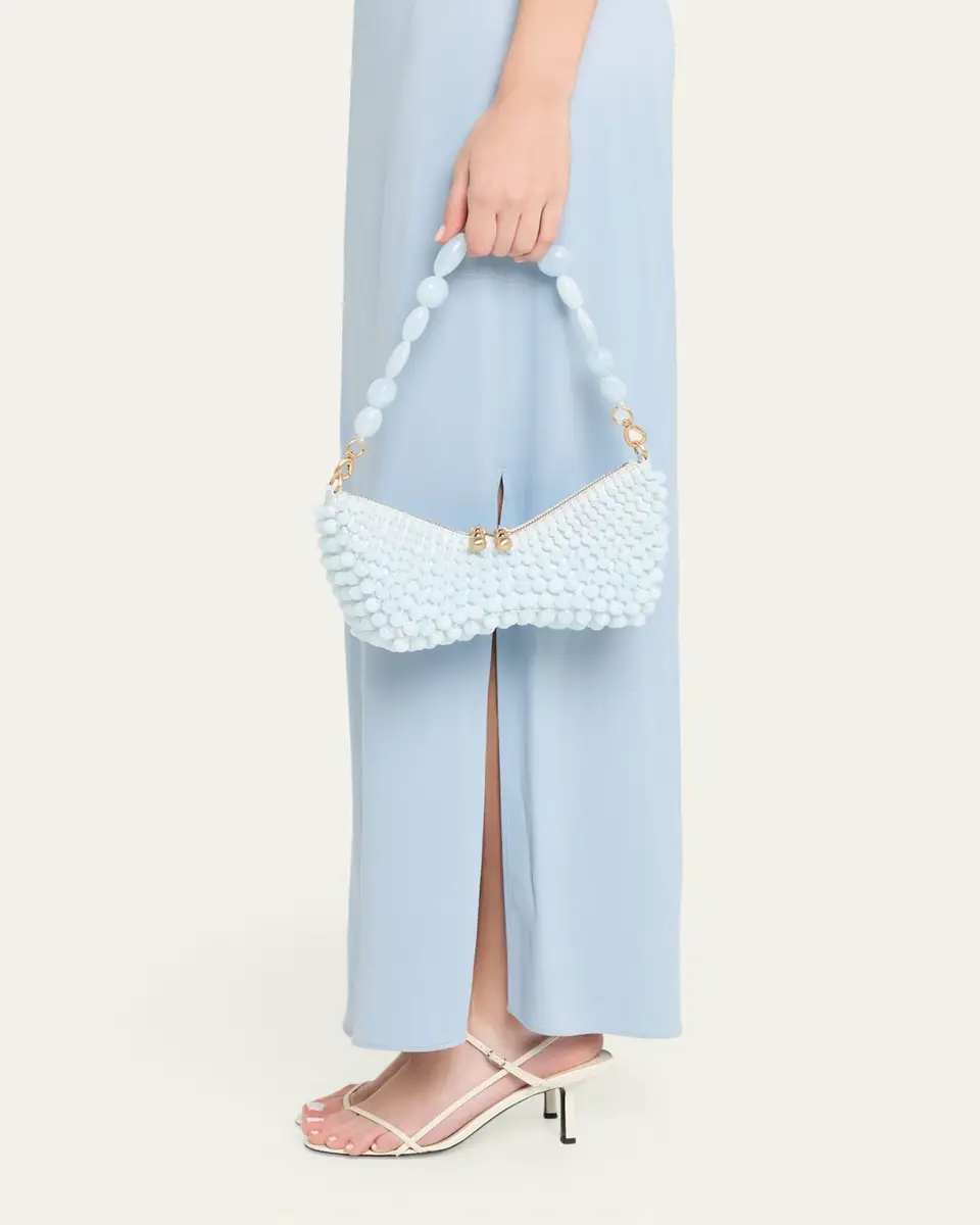 Cult Gaia Mercier Beaded Shoulder Bag | Thumbnail 2 Cult Gaia Mercier Beaded Shoulder Bag | Thumbnail 2