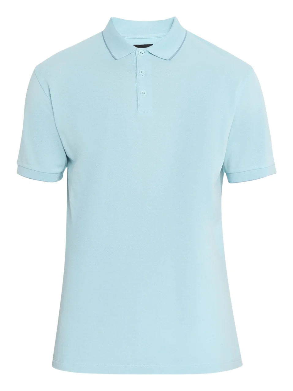 Giorgio Armani Men's Cotton Pique Polo Shirt