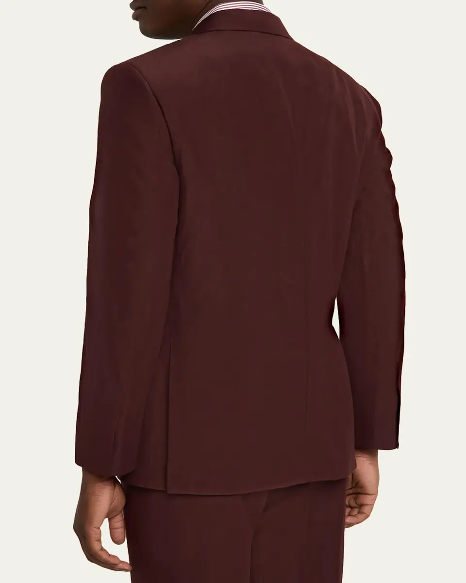 Brioni Men's Wool Peak Lapel Two-Piece Suit | Thumbnail 5 Brioni Men's Wool Peak Lapel Two-Piece Suit | Thumbnail 5