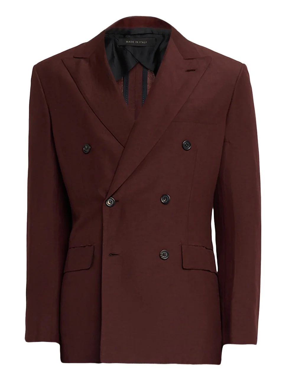 Men's Wool Peak Lapel Two-Piece Suit