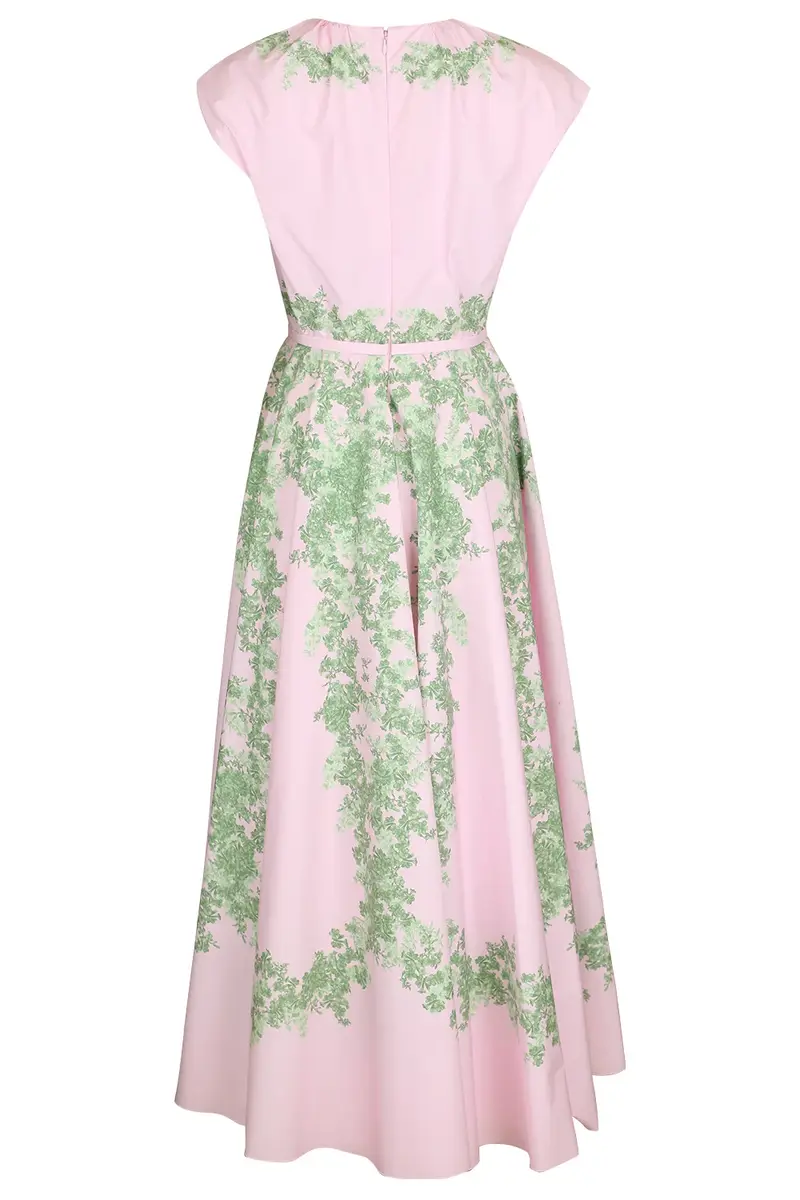 Giambattista Valli Floral Cap Sleeve Garland Dress | Thumbnail 5