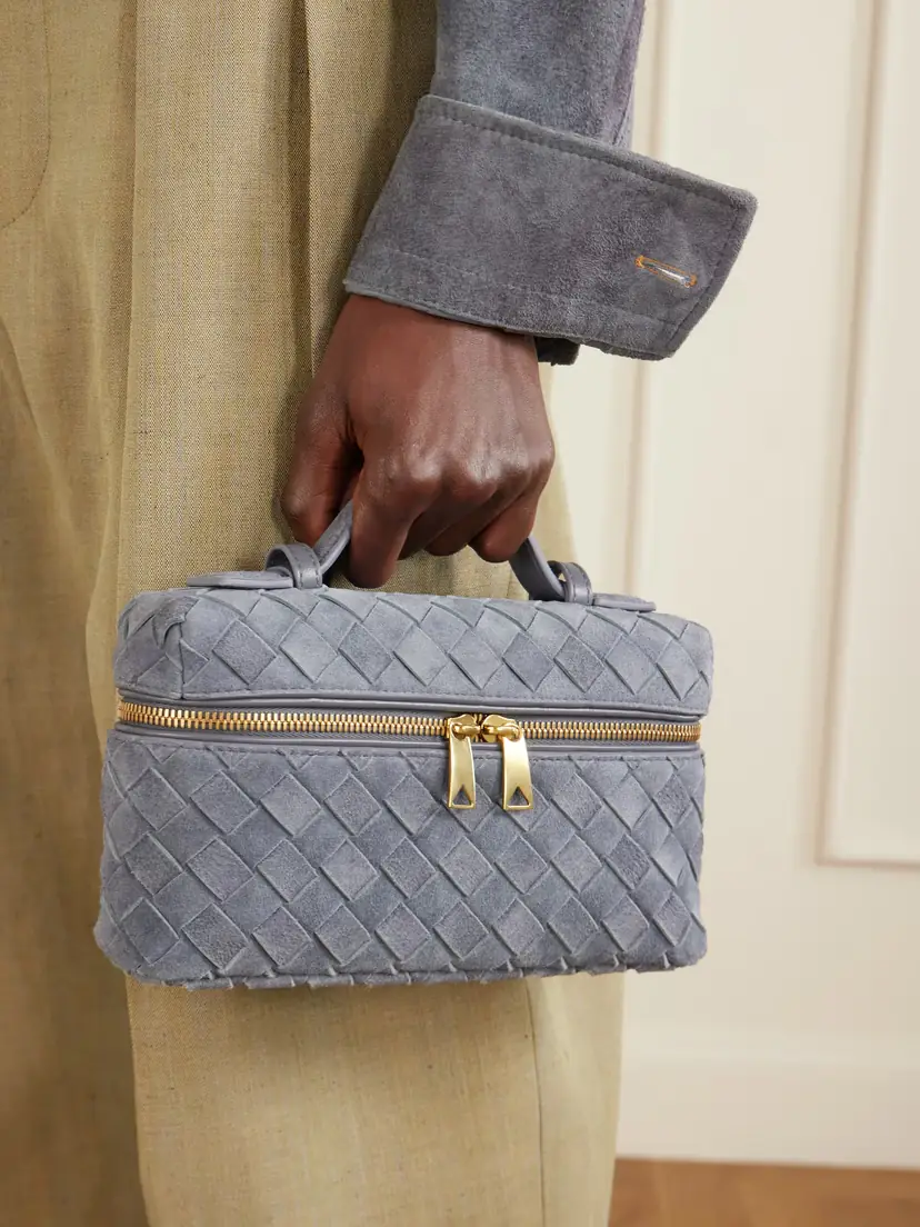 Bottega Veneta Bang Bang Intrecciato Suede Tote | Thumbnail 2 Bottega Veneta Bang Bang Intrecciato Suede Tote | Thumbnail 2