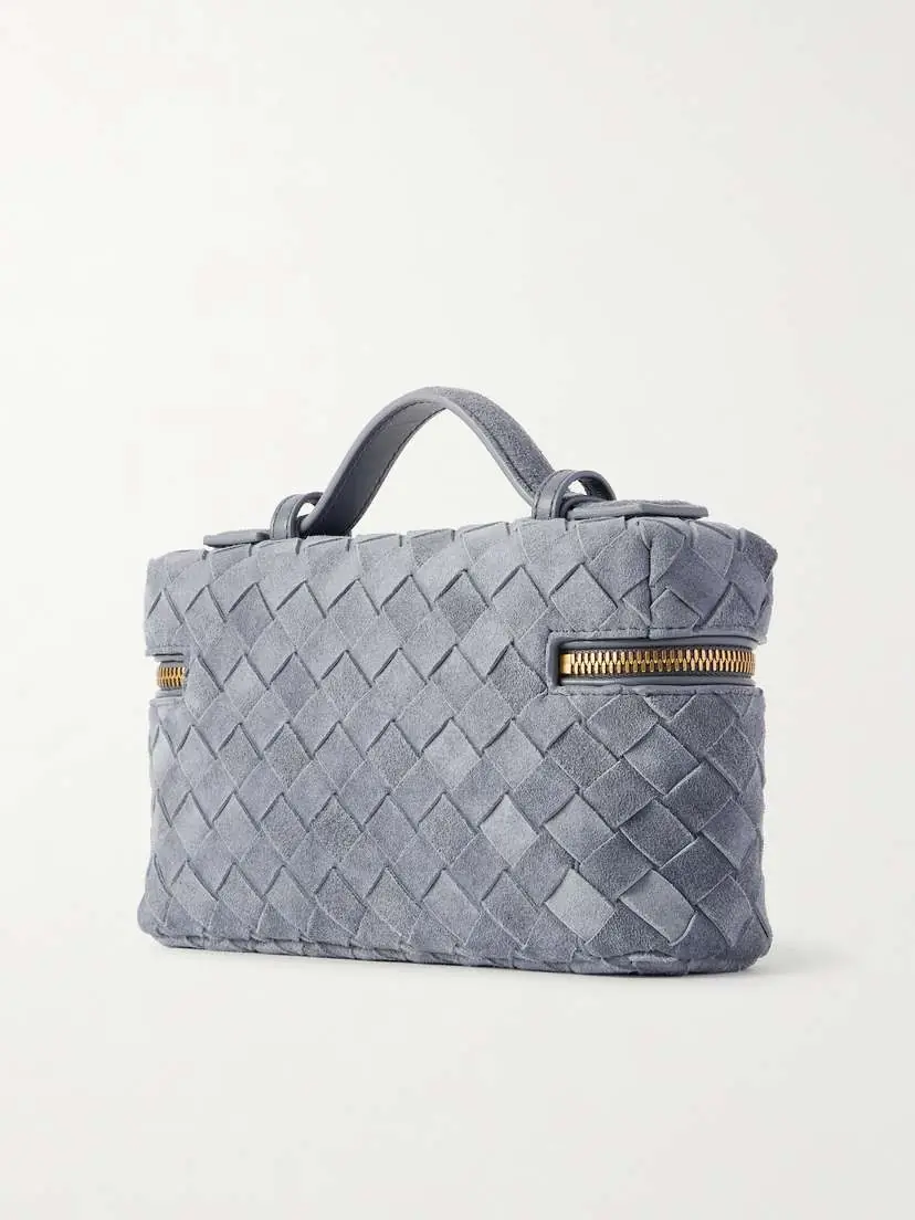 Bottega Veneta Bang Bang Intrecciato Suede Tote | Thumbnail 4 Bottega Veneta Bang Bang Intrecciato Suede Tote | Thumbnail 4