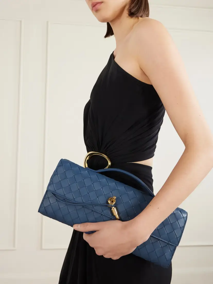 Bottega Veneta Andiamo Long Intrecciato Leather Clutch | Thumbnail 2 Bottega Veneta Andiamo Long Intrecciato Leather Clutch | Thumbnail 2