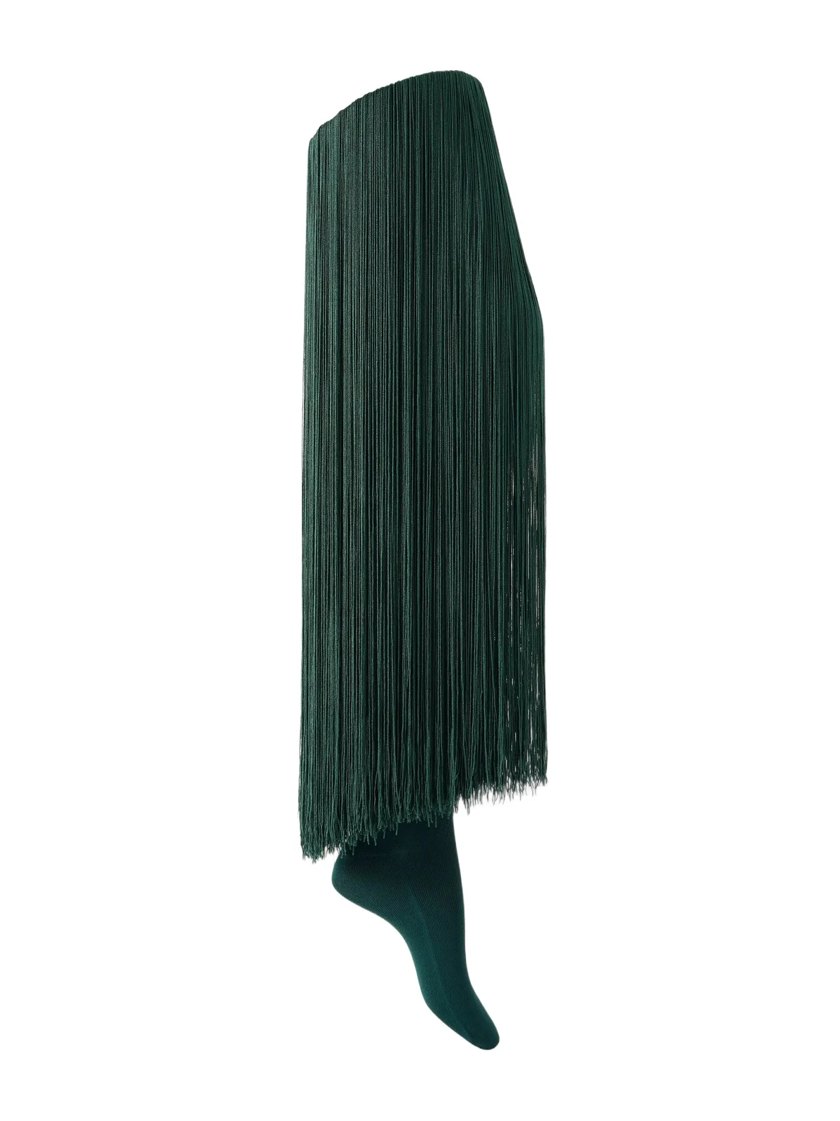 ALAÏA Fringed Knit High Socks