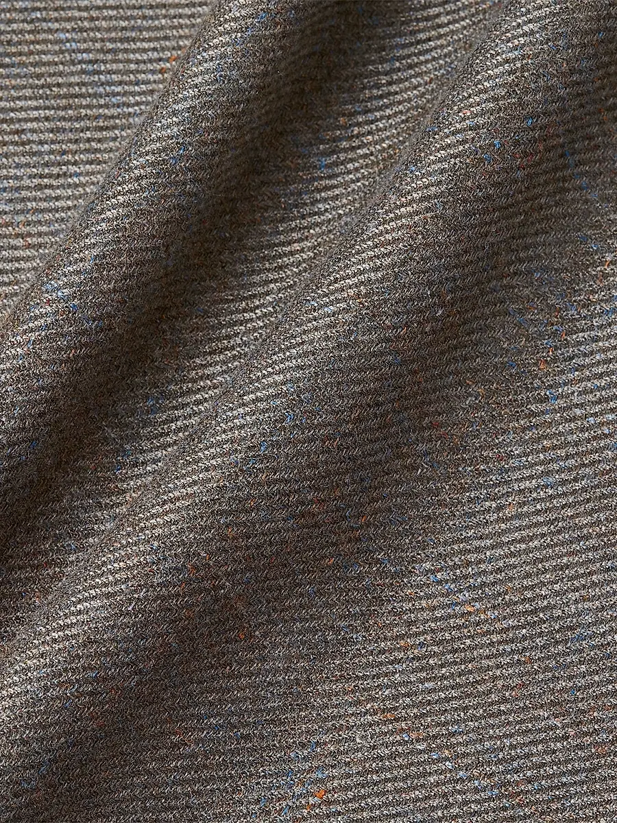 Zegna Men's Detachable Bib Cashmere Silk and Linen Jacket | Thumbnail 5 Zegna Men's Detachable Bib Cashmere Silk and Linen Jacket | Thumbnail 5