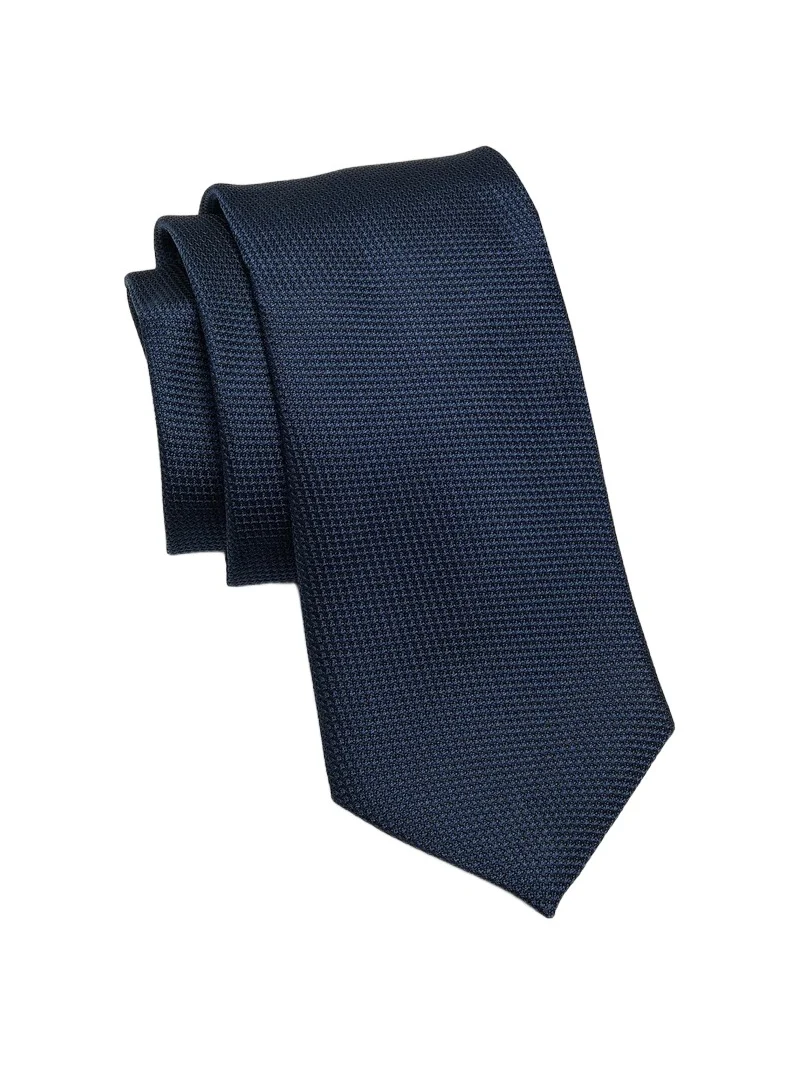 Men's Textured Silk Tie