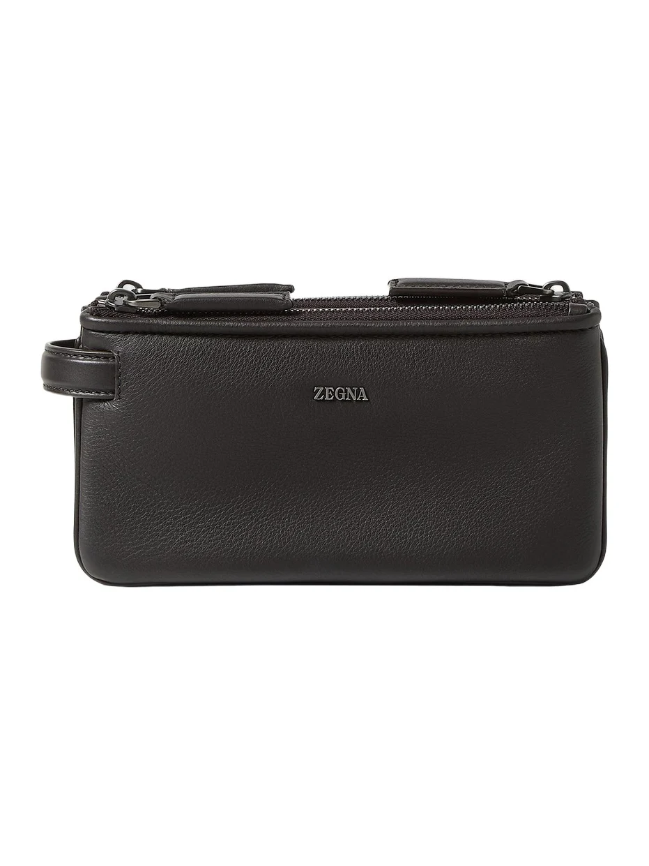Men's Secondskin Leather Pouch