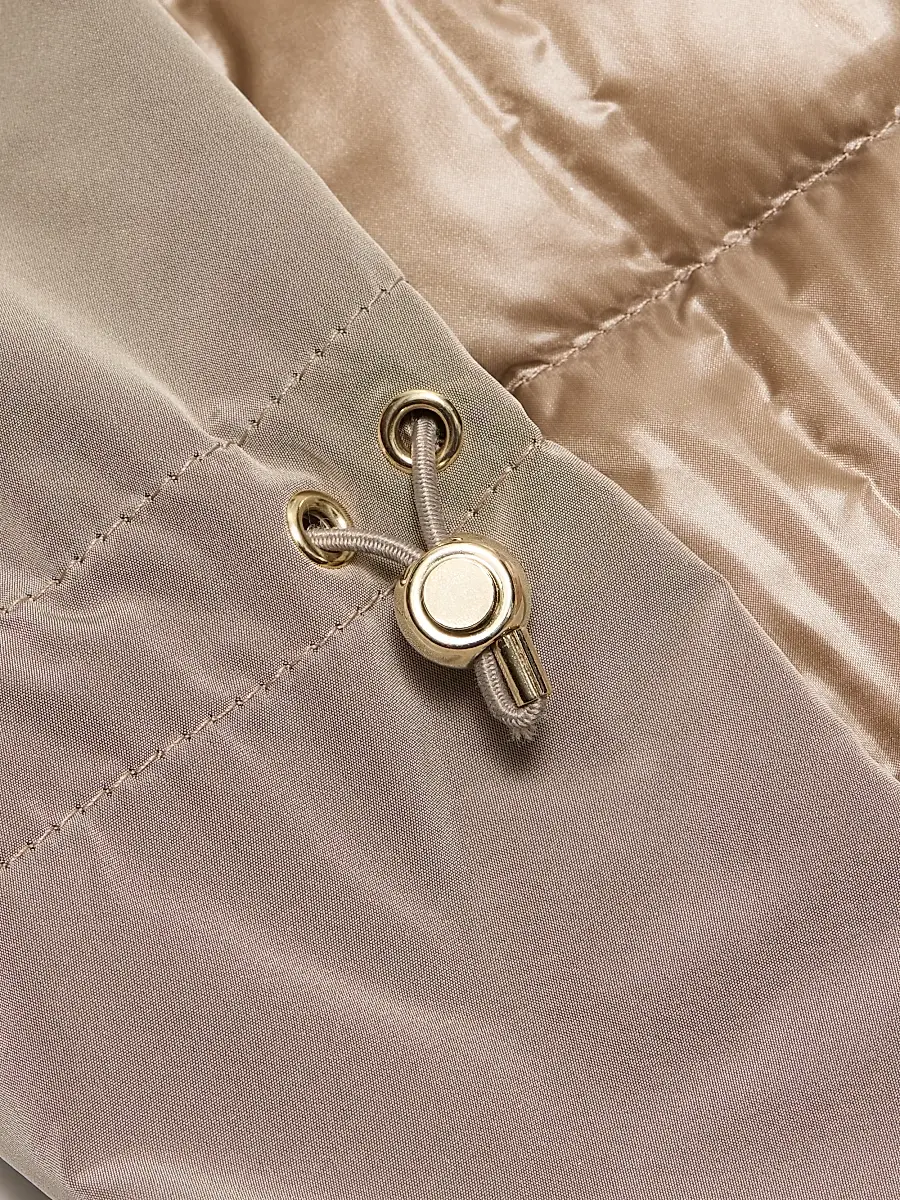HERNO Women's Shiny Nylon High-Low Jacket | Thumbnail 8