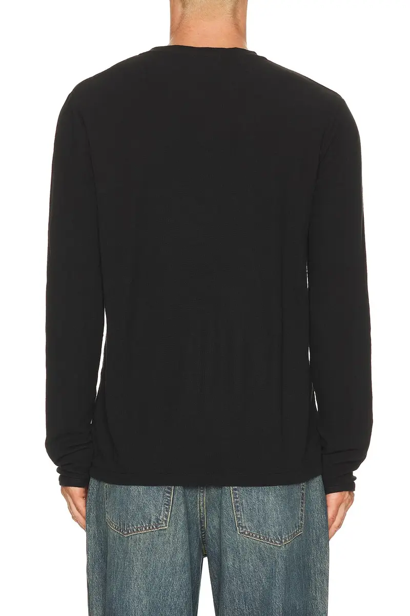 NN07 Clive Waffle Knit Tee 3323 | Thumbnail 4