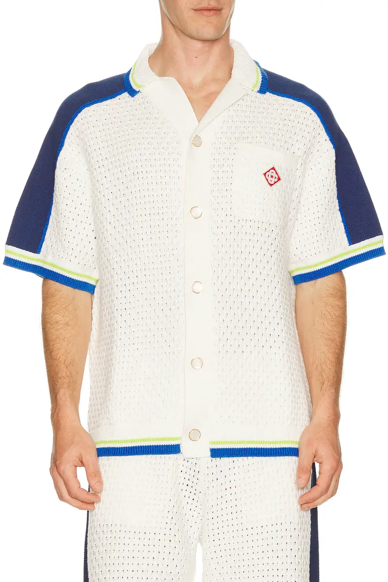 Casablanca Crochet Shirt | Thumbnail 3 Casablanca Crochet Shirt | Thumbnail 3
