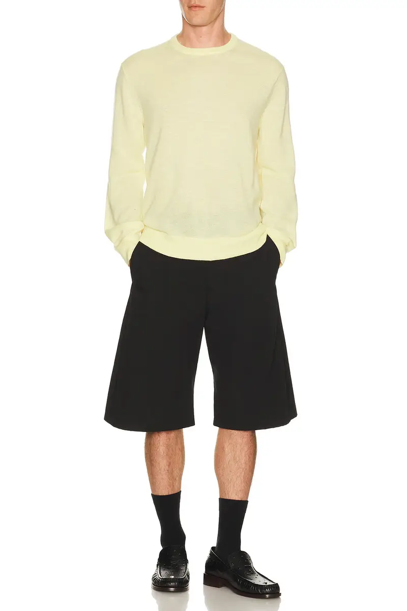 Helmut Lang Sheer Crewneck | Thumbnail 5 Helmut Lang Sheer Crewneck | Thumbnail 5