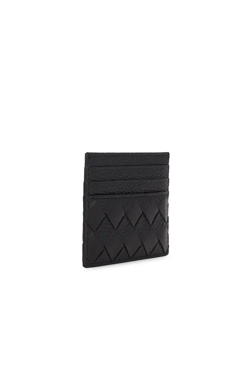 Bottega Veneta Int15 Check Taurill Avenue Card Holder | Thumbnail 3 Bottega Veneta Int15 Check Taurill Avenue Card Holder | Thumbnail 3