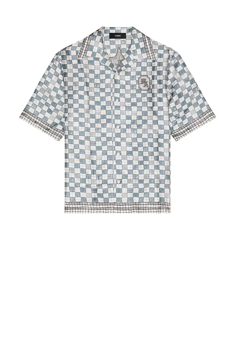 AMIRI MA Checkered Bowling Shirt | Thumbnail 4 AMIRI MA Checkered Bowling Shirt | Thumbnail 4