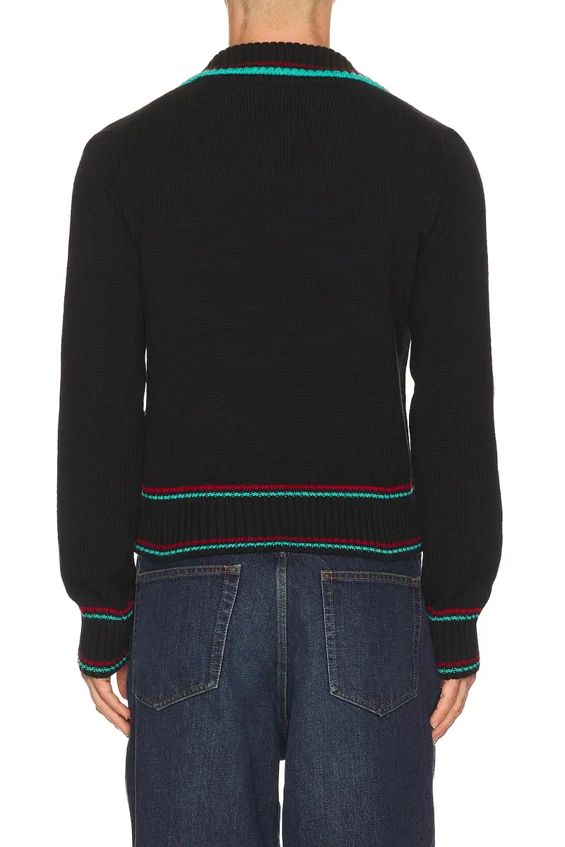 JW Anderson Shrunken Polo Jumper | Thumbnail 2 JW Anderson Shrunken Polo Jumper | Thumbnail 2