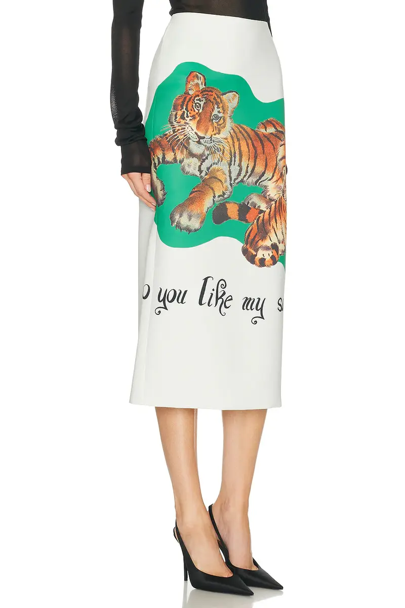 Brandon Maxwell Mercer Pencil Skirt | Thumbnail 2