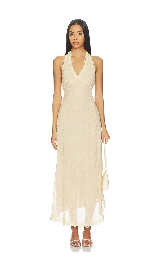 LIONESS Stars Align Midi Dress | Image 1 LIONESS Stars Align Midi Dress | Image 1