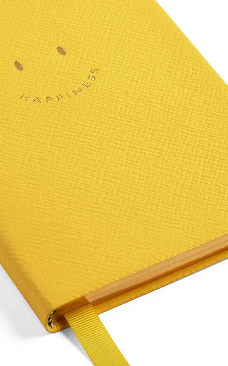 Smythson Chelsea Leather Happiness Notebook | Thumbnail 2