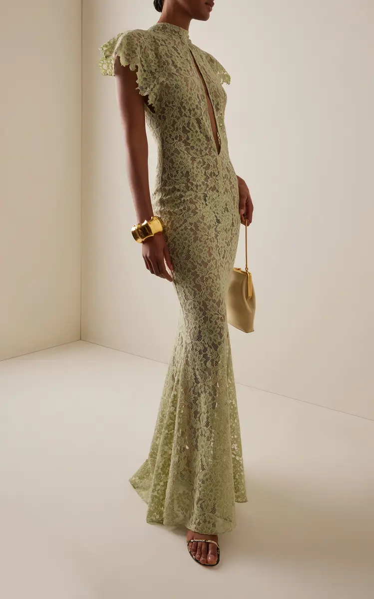 DE LA VALI Laia Cutout Lace Maxi Dress | Thumbnail 2 DE LA VALI Laia Cutout Lace Maxi Dress | Thumbnail 2