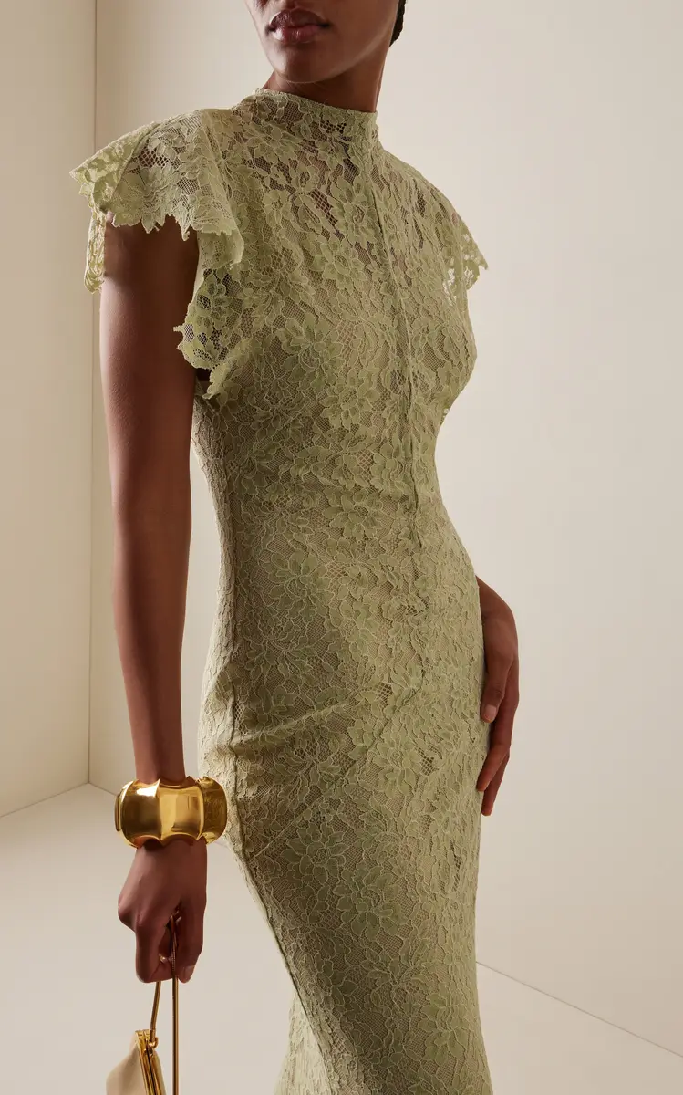 DE LA VALI Laia Cutout Lace Maxi Dress | Thumbnail 3 DE LA VALI Laia Cutout Lace Maxi Dress | Thumbnail 3