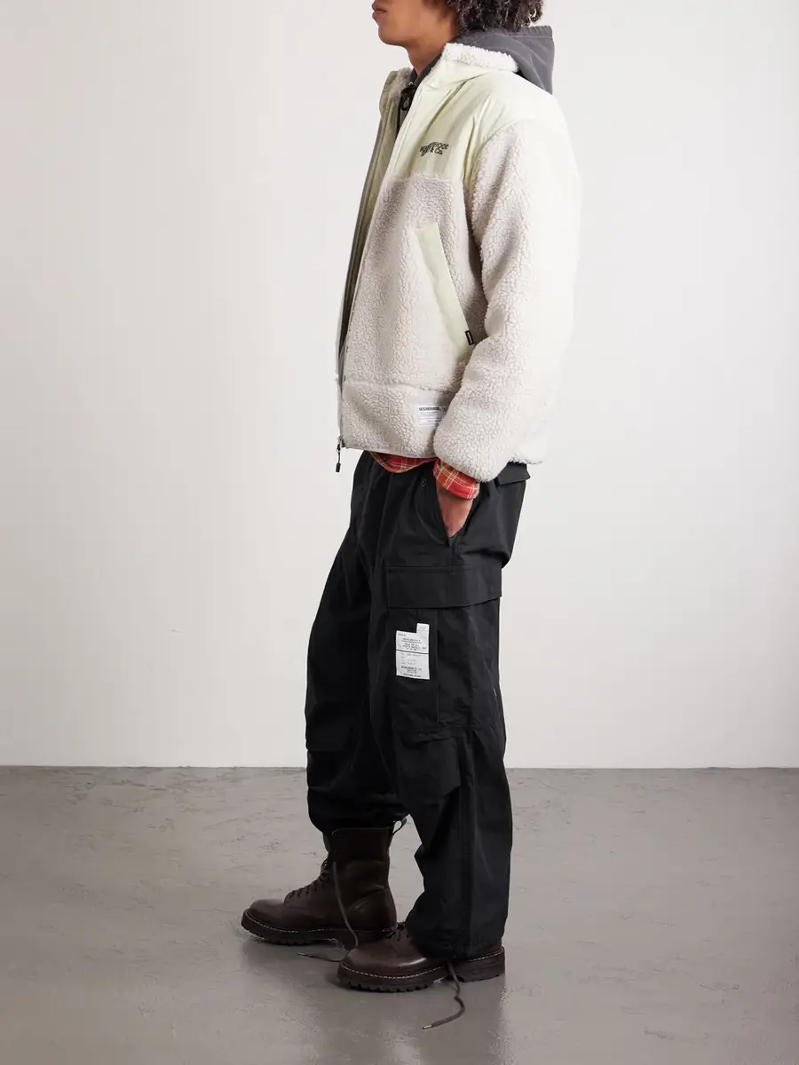 Neighborhood Wide-Leg Cotton-Blend Ripstop Drawstring Cargo Trousers - Men | Thumbnail 2 Neighborhood Wide-Leg Cotton-Blend Ripstop Drawstring Cargo Trousers - Men | Thumbnail 2