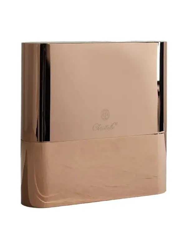 Christofle Concord Variations Copper-Tone Stainless Steel Cutlery Case - Men