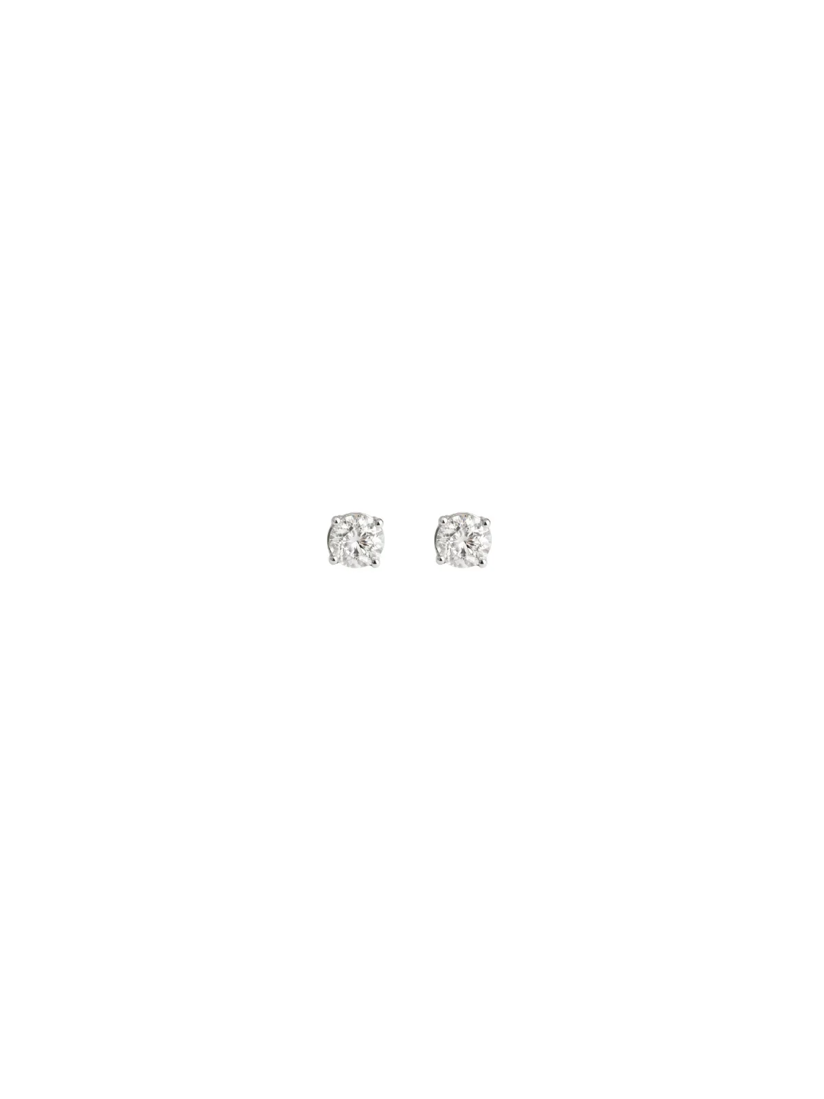 1.03ct Diamond 18K Gold Illusion Stud Earrings 1.03ct Diamond 18K Gold Illusion Stud Earrings