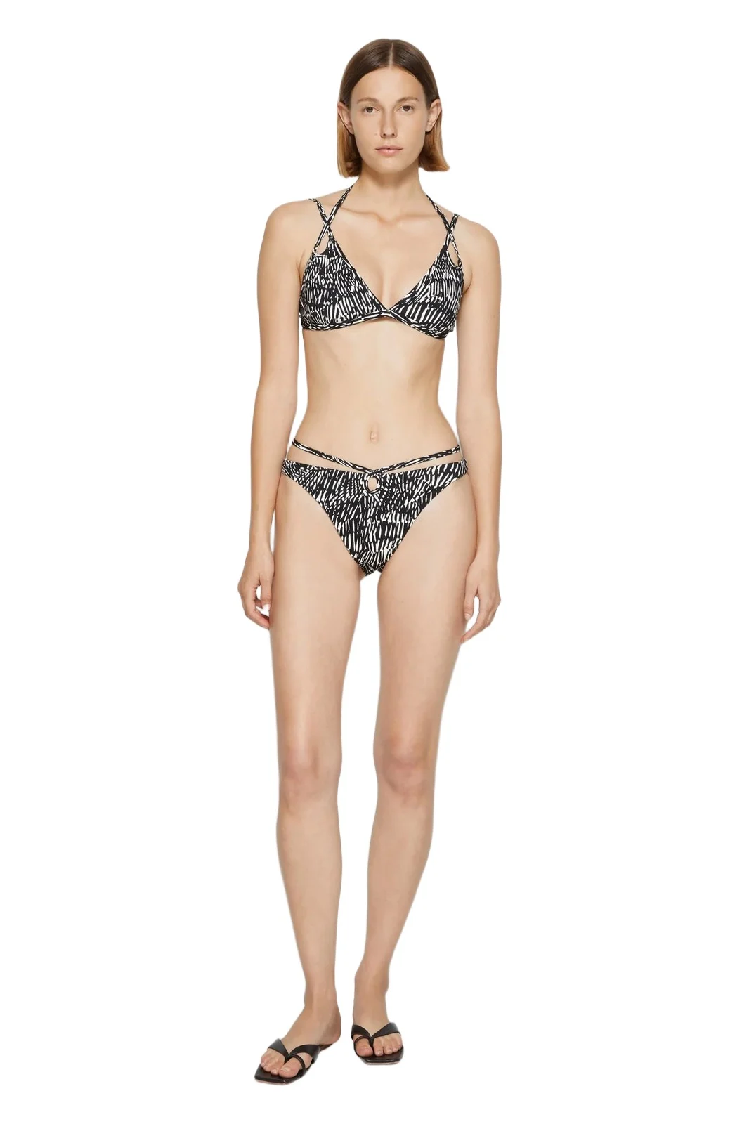 Alani Printed Bikini Bottom Alani Printed Bikini Bottom
