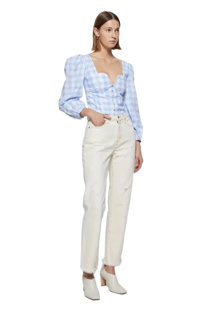 Simkhai Eliot High Rise Denim