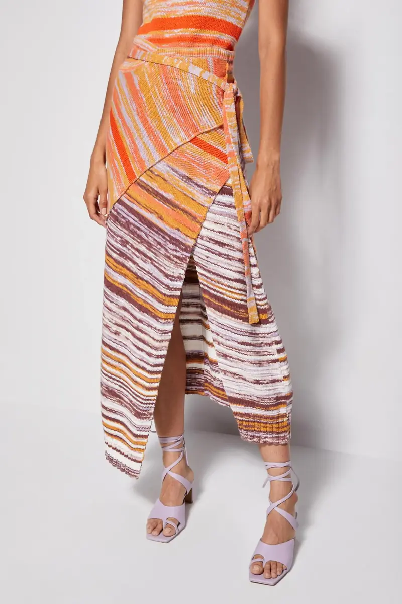 Simkhai Raelle Space Dye Skirt | Thumbnail 2
