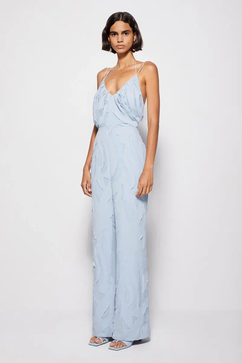 Simkhai Sophia Textured Jumpsuit | Thumbnail 5
