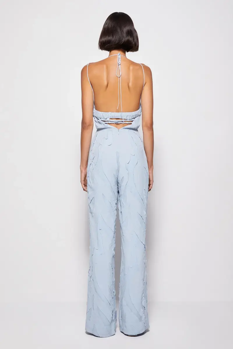 Simkhai Sophia Textured Jumpsuit | Thumbnail 6
