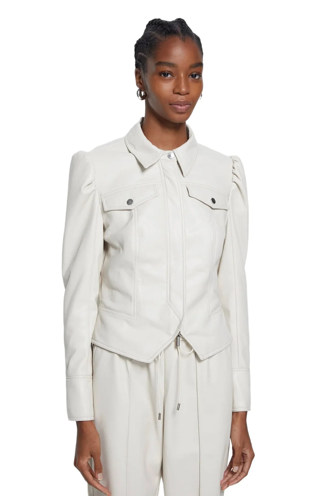 Simkhai Wyatt Vegan Leather Jacket