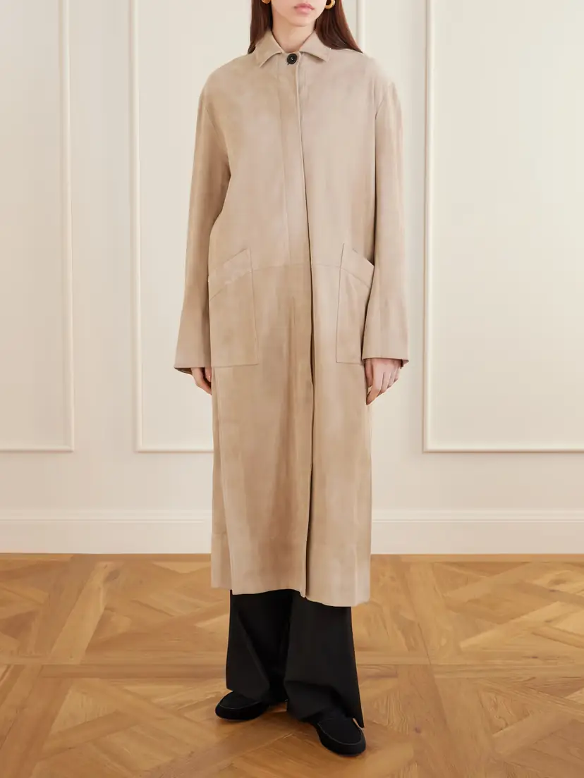 STOULS Corleone Suede Coat | Thumbnail 3 STOULS Corleone Suede Coat | Thumbnail 3