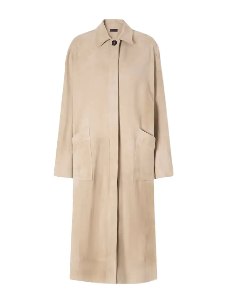STOULS Corleone Suede Coat | Image 1 STOULS Corleone Suede Coat | Image 1