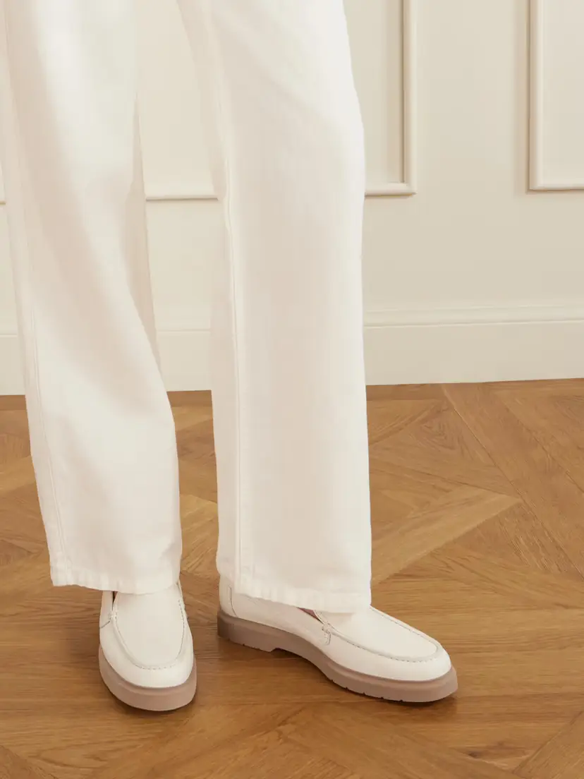Brunello Cucinelli Textured-leather Loafers | Thumbnail 2