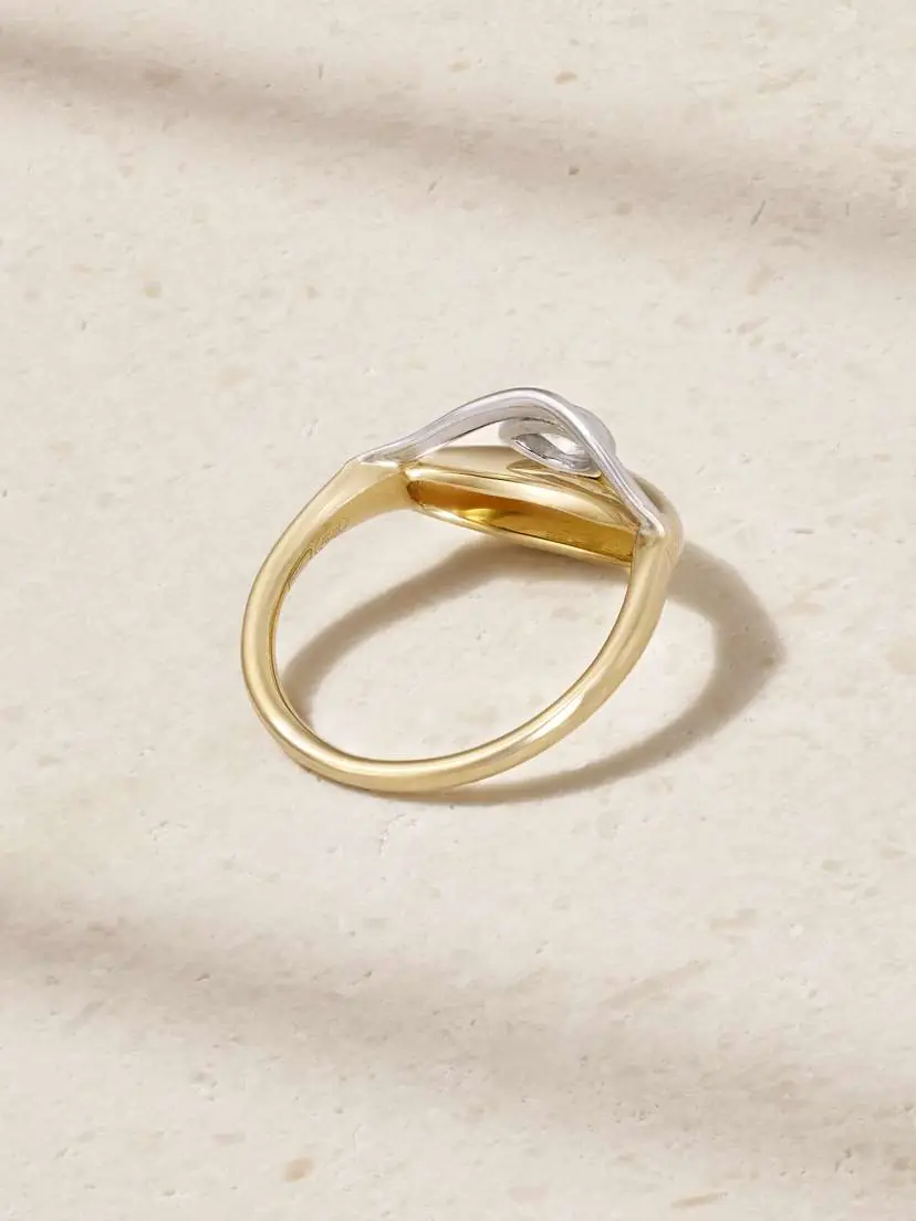 L’Atelier Nawbar Salvatore 18-karat Gold Diamond Band | Thumbnail 3