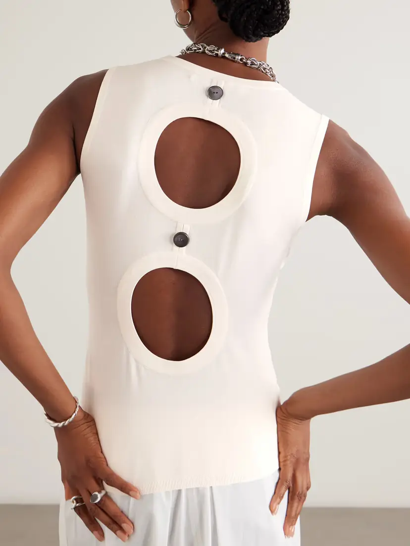 Maria McManus Cutout Jersey Tank | Thumbnail 4