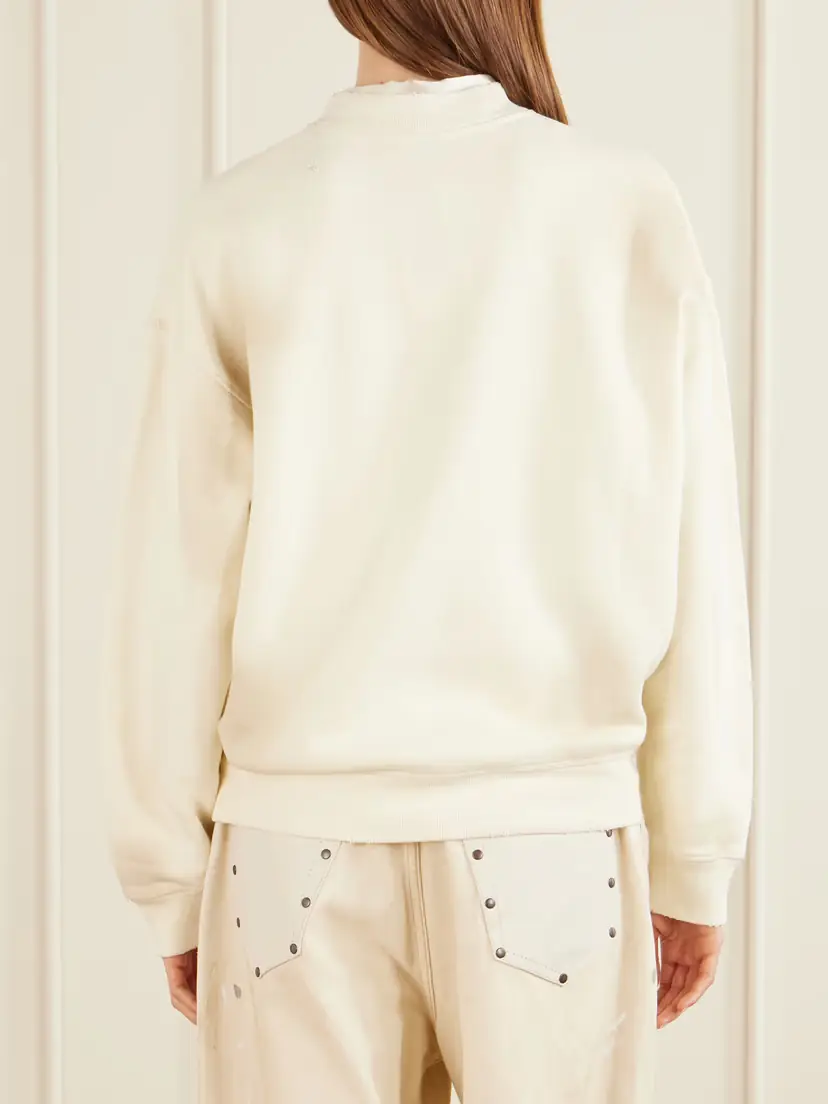 Acne Studios Printed Cotton-jersey Sweatshirt | Thumbnail 3