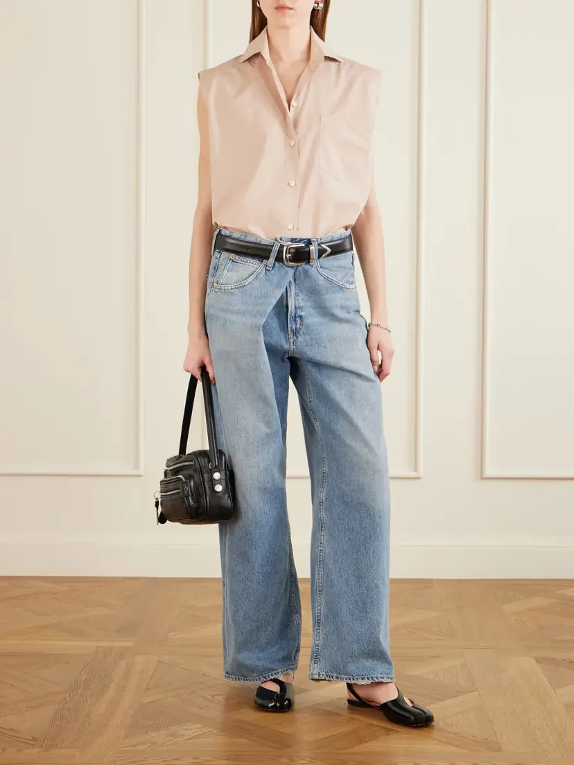 Acne Studios Cotton And Silk Blend Blouse | Thumbnail 2