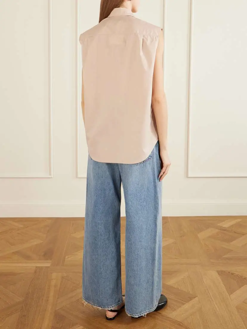 Acne Studios Cotton And Silk Blend Blouse | Thumbnail 4