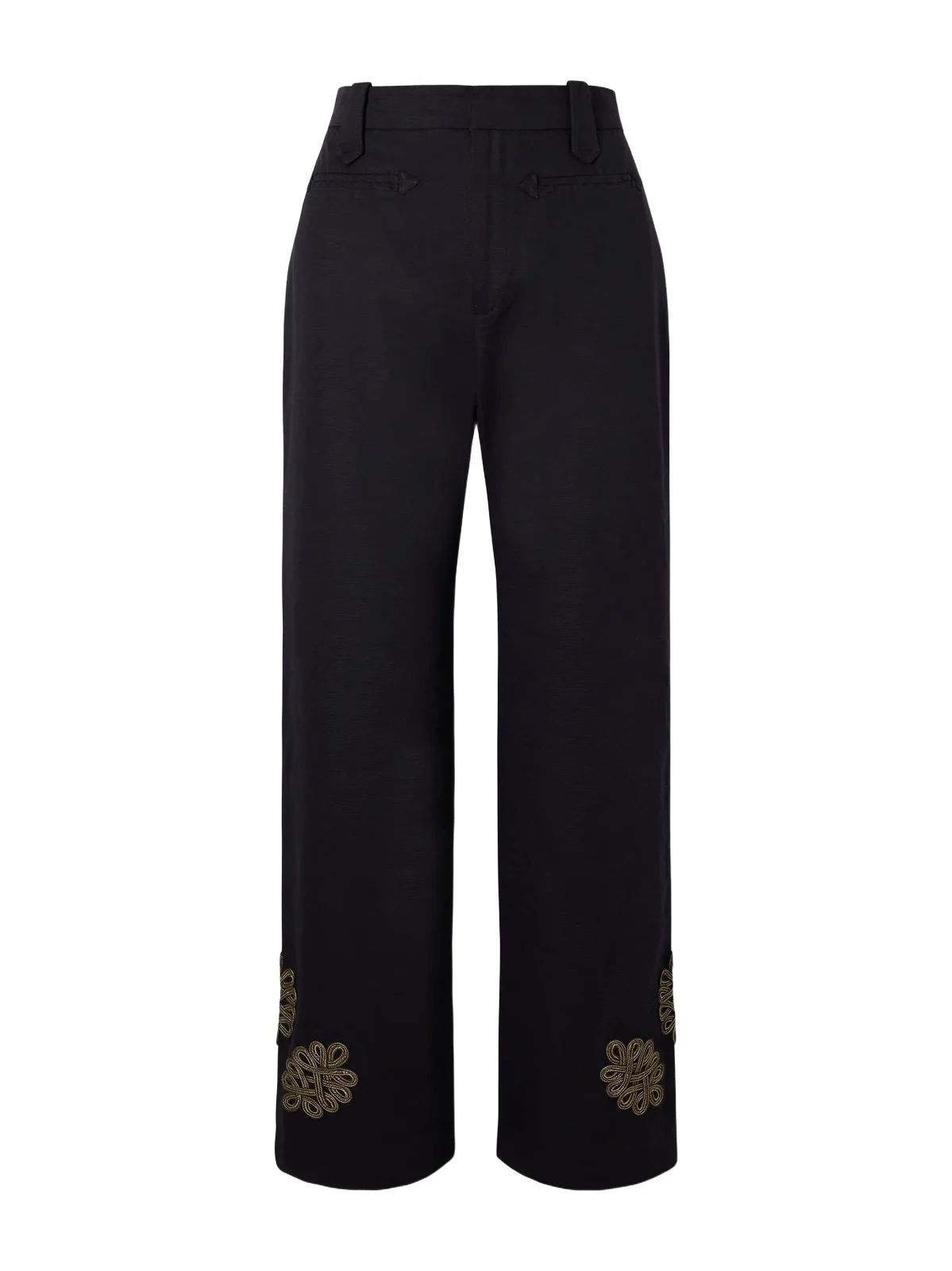 BODE Looped Frog Wide-leg Jeans
