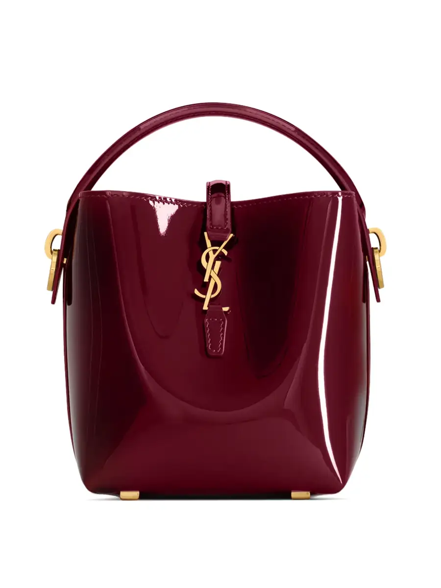 Saint Laurent Patent Leather Le 37 Mini Bucket Bag | Image 1 Saint Laurent Patent Leather Le 37 Mini Bucket Bag | Image 1