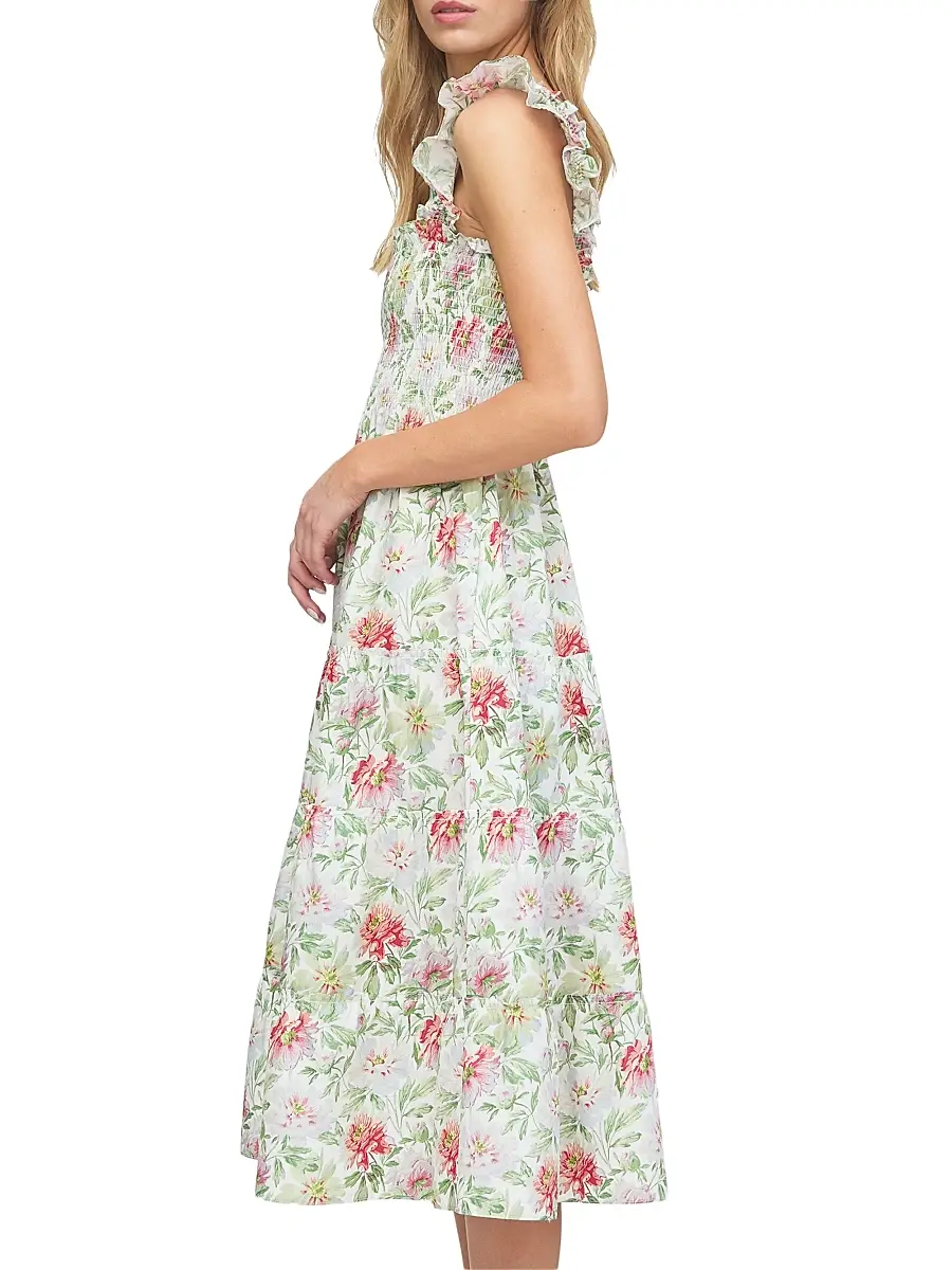 Hill House Home Women's The Ellie Nap Dress - Peony Chintz | Thumbnail 4