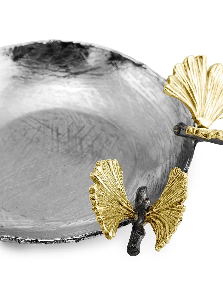 Michael Aram Butterfly Ginkgo Spoon Rest | Thumbnail 4 Michael Aram Butterfly Ginkgo Spoon Rest | Thumbnail 4