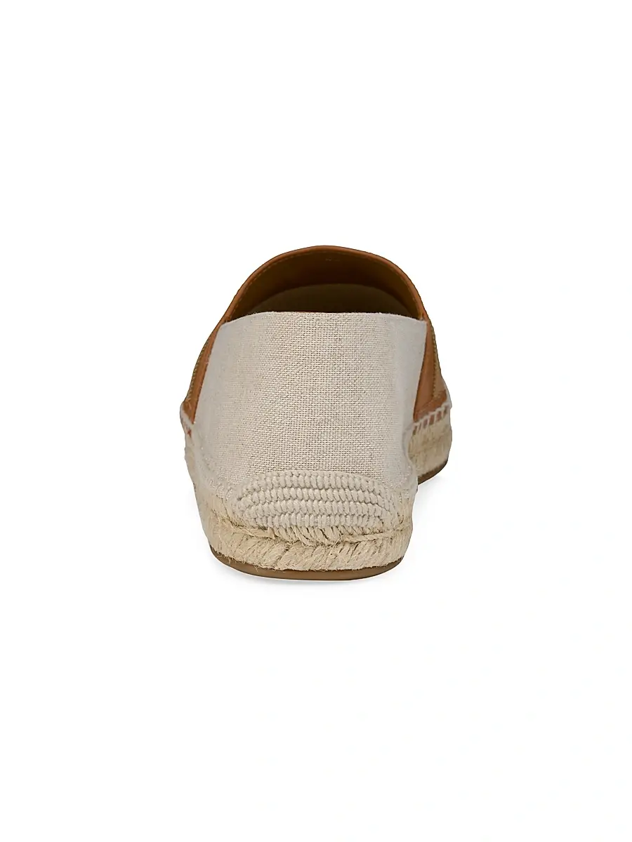 Christian Louboutin Men's Alfarica Linen Canvas Espadrilles Loafers - Natural | Thumbnail 3 Christian Louboutin Men's Alfarica Linen Canvas Espadrilles Loafers - Natural | Thumbnail 3
