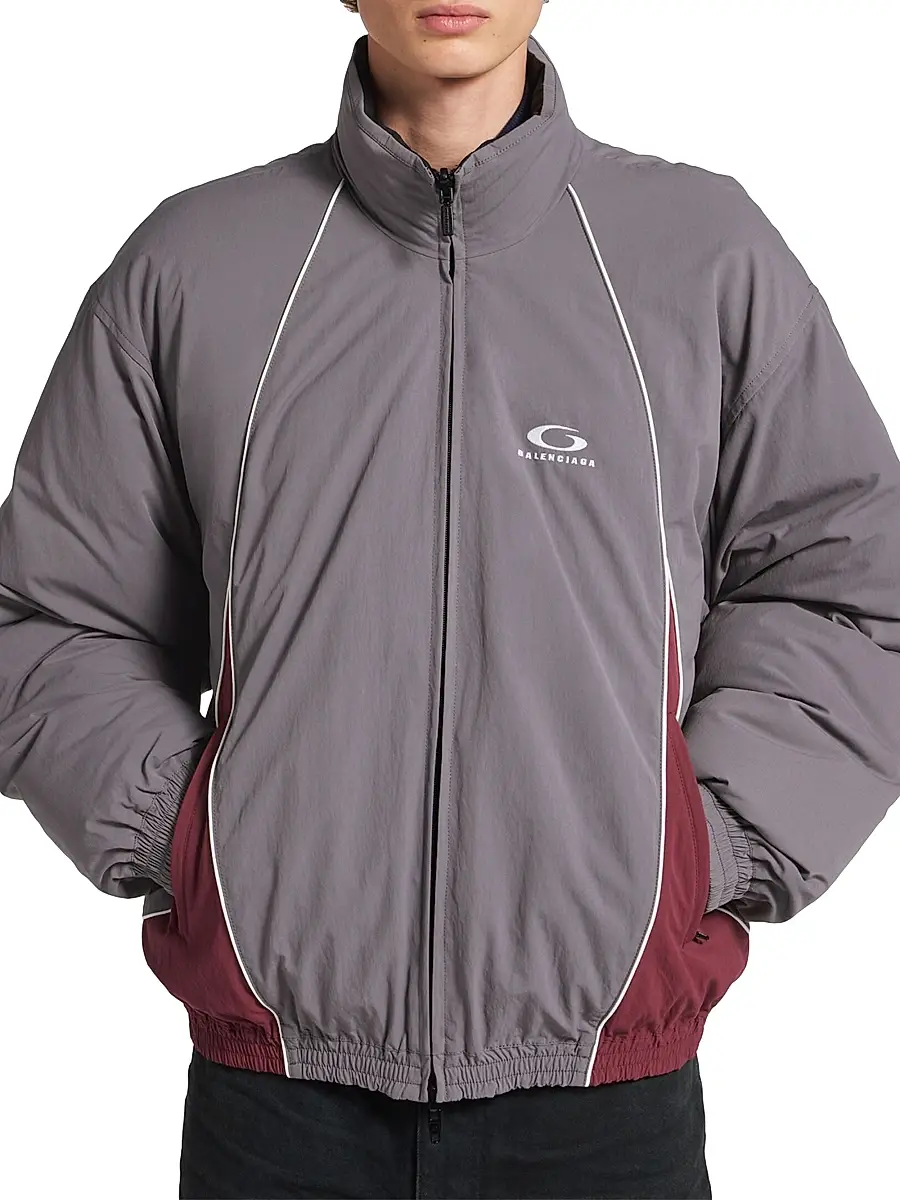 Balenciaga Men's Reversible Tracksuit Jacket | Thumbnail 3