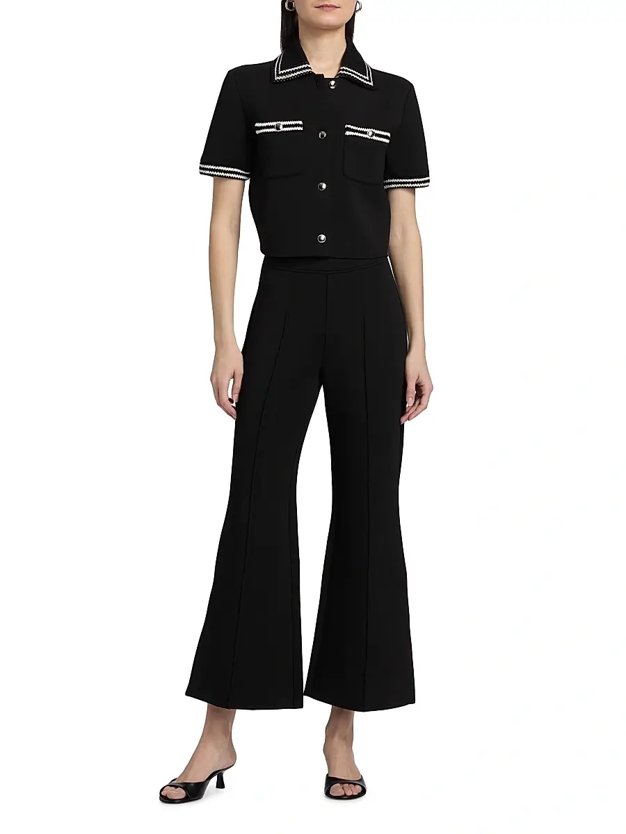 dh New York Women's Adeline Knit Bowling-Style Top | Thumbnail 2 dh New York Women's Adeline Knit Bowling-Style Top | Thumbnail 2