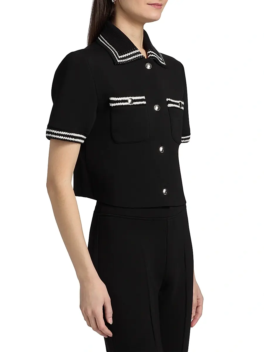 dh New York Women's Adeline Knit Bowling-Style Top | Thumbnail 4 dh New York Women's Adeline Knit Bowling-Style Top | Thumbnail 4